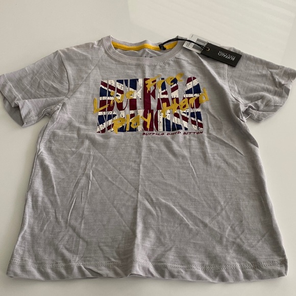 BUFFALO David Bitton Boys T-Shirt Tee New - Picture 2 of 7
